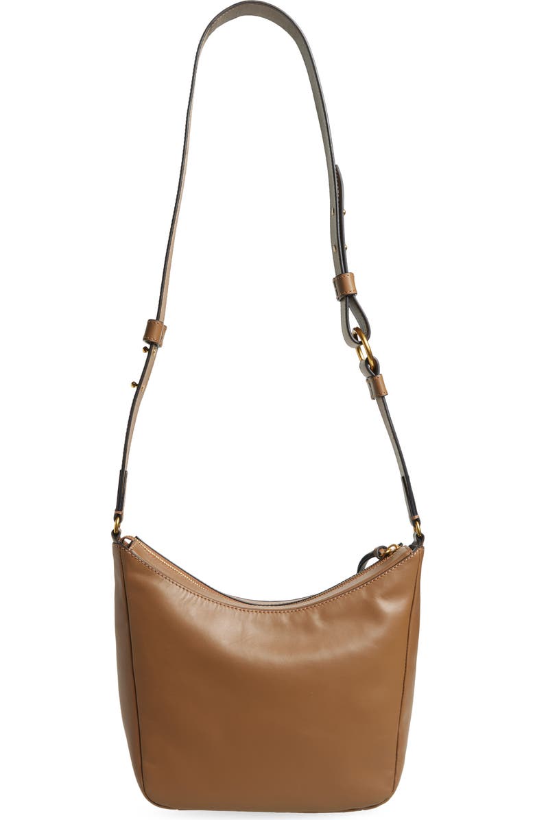 rag & bone Prospect Square Leather Crossbody Bag, Alternate, color, Cog Leather