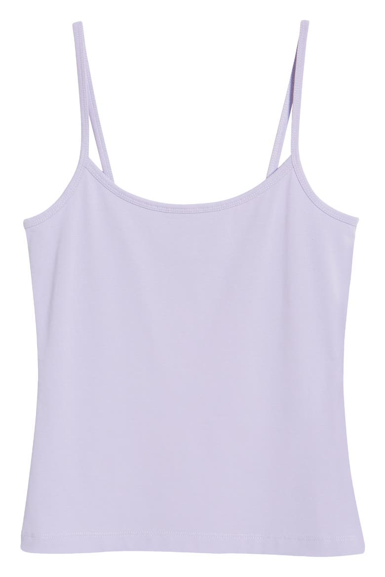 Stretch Jersey Camisole, Alternate, color, PURPLE SPRAY