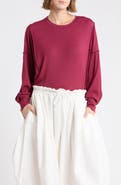 Free People FP Movement All My Love Long Sleeve Rib T-Shirt