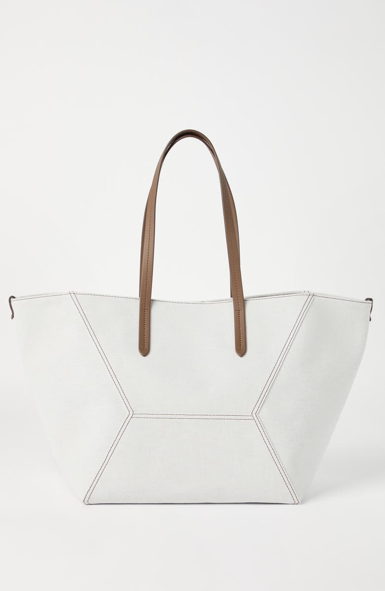 Brunello Cucinelli Gabardine BC Duo bag, Alternate, color,