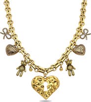 EYE CANDY LOS ANGELES Kara Charm Necklace