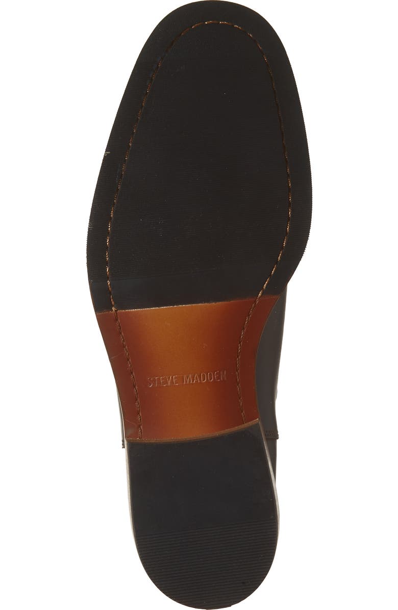 Steve Madden Roswel Plain Toe Chelsea Boot, Alternate, color, Brown