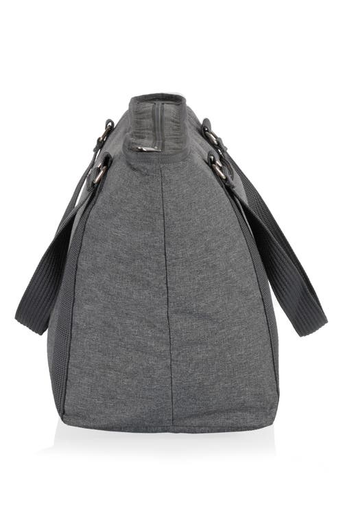 Picnic Time Topanga Cooler Tote Bag In Gray