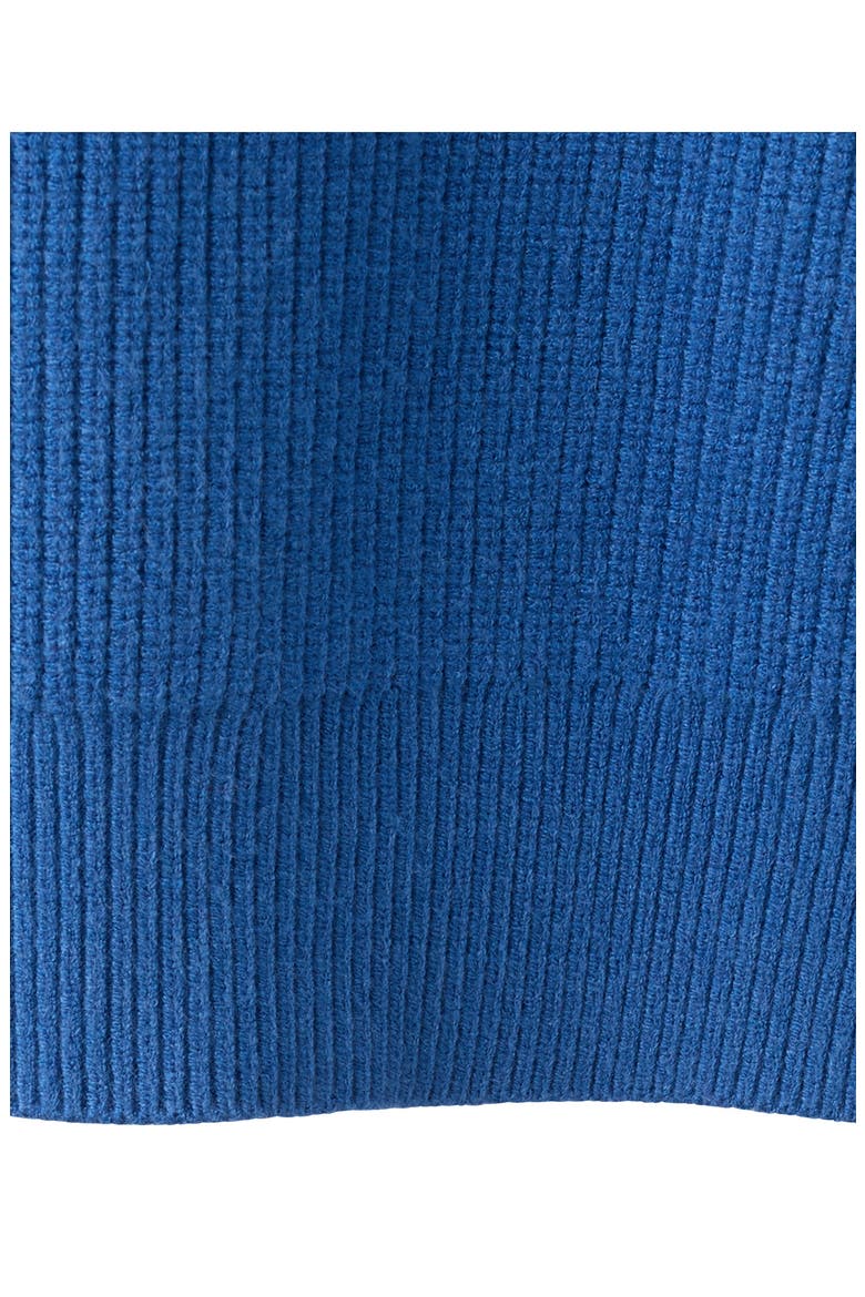 Quarter Zip Sweater, Alternate, color, VIBRANT BLUE