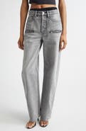 Alexander Wang Silk Prestyle Float Barrel Leg Jeans