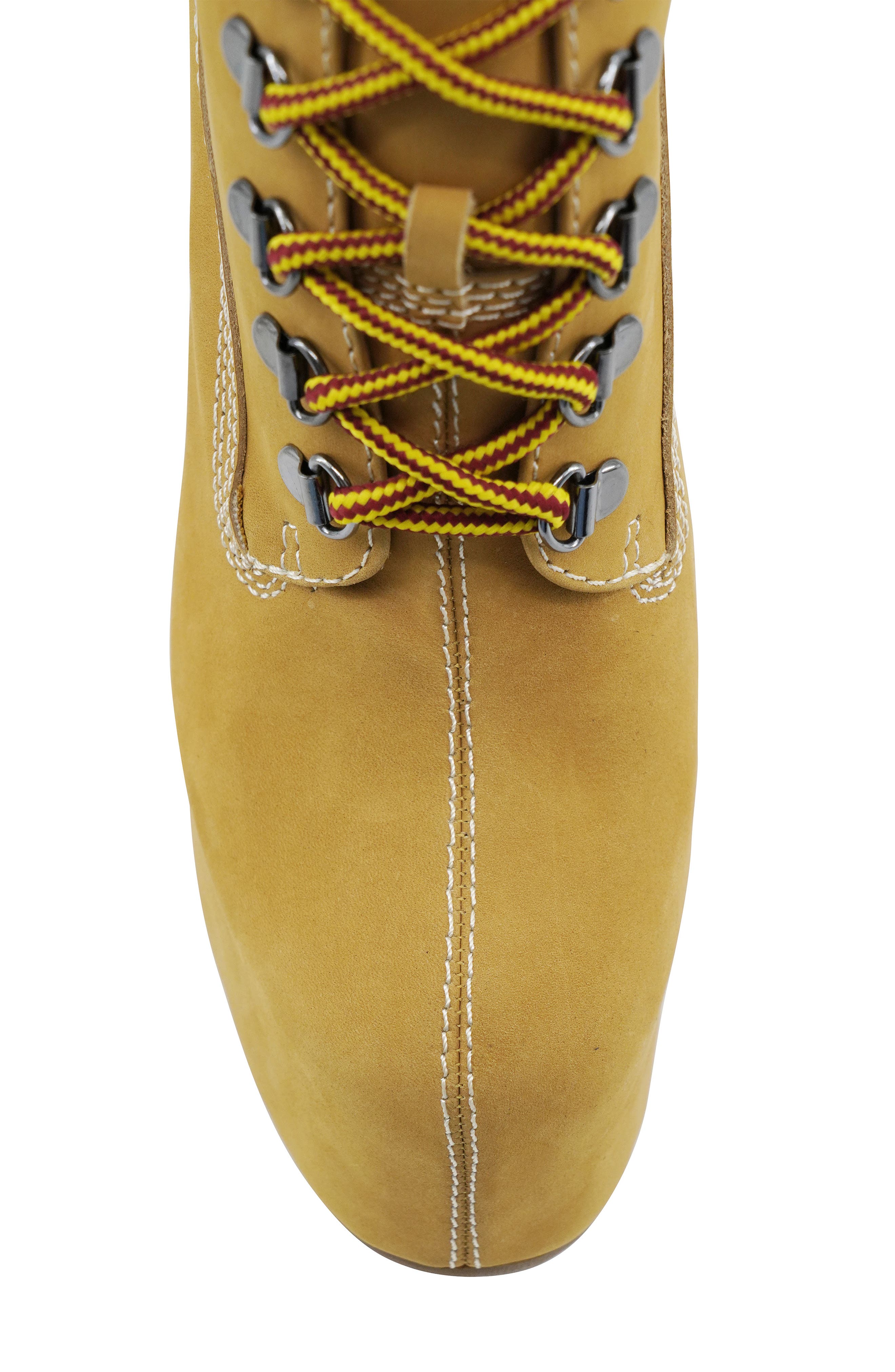 ZIGI Iria Platform Bootie, Alternate, color, White Nubuck