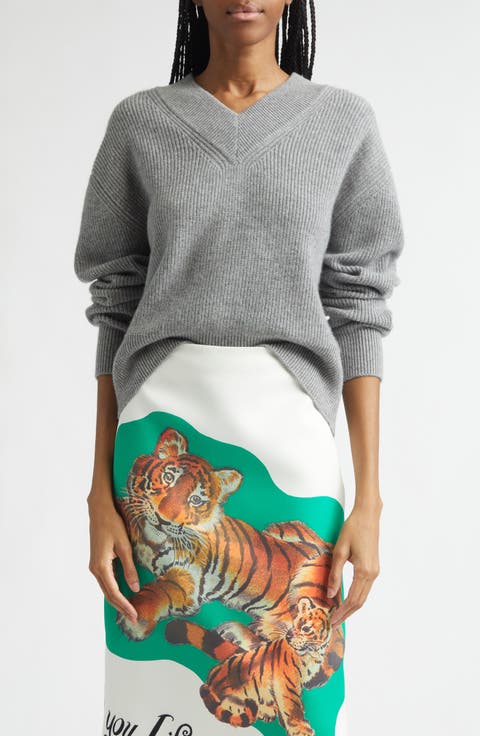 The Maris Cashmere Rib Sweater