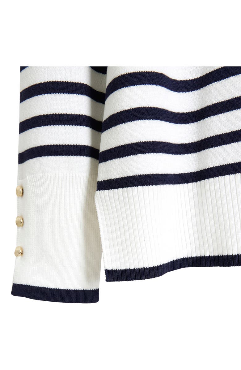 River Island Stripe Crewneck Sweater, Alternate, color, 