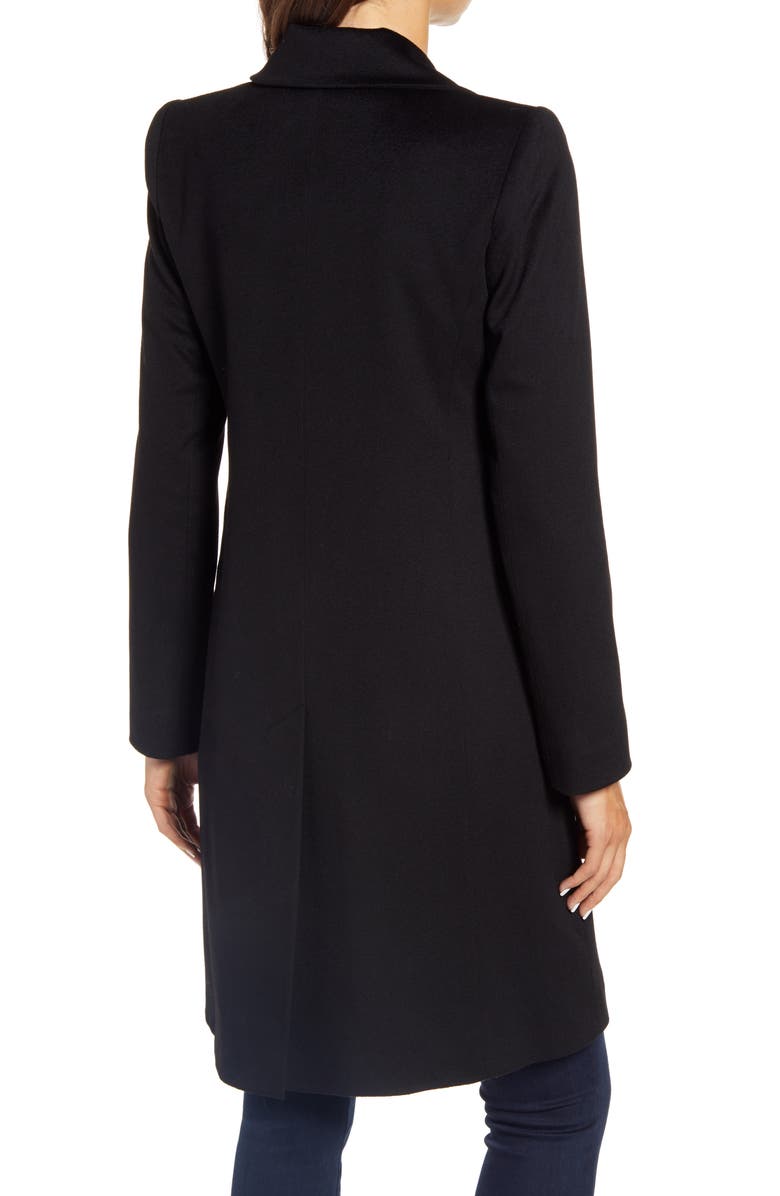 Fleurette Notch Collar Walking Coat, Alternate, color,