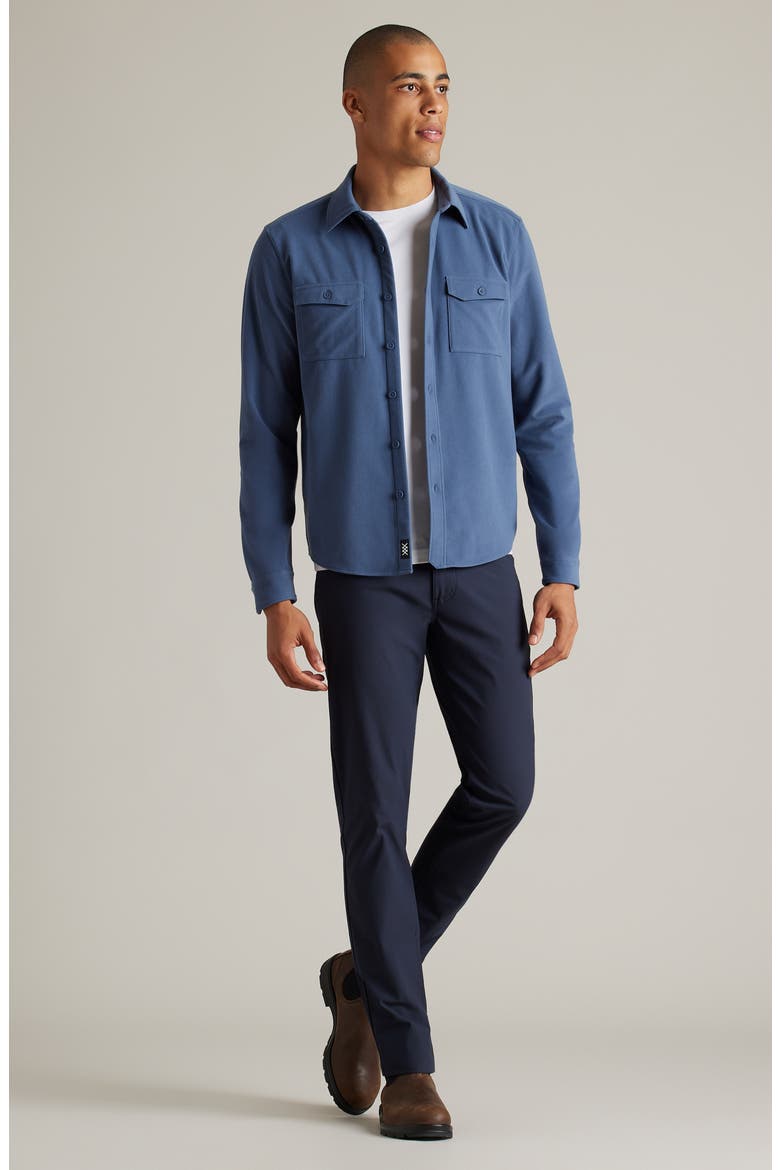 Stowaway Overshirt, Alternate, color, VINTAGE INDIGO