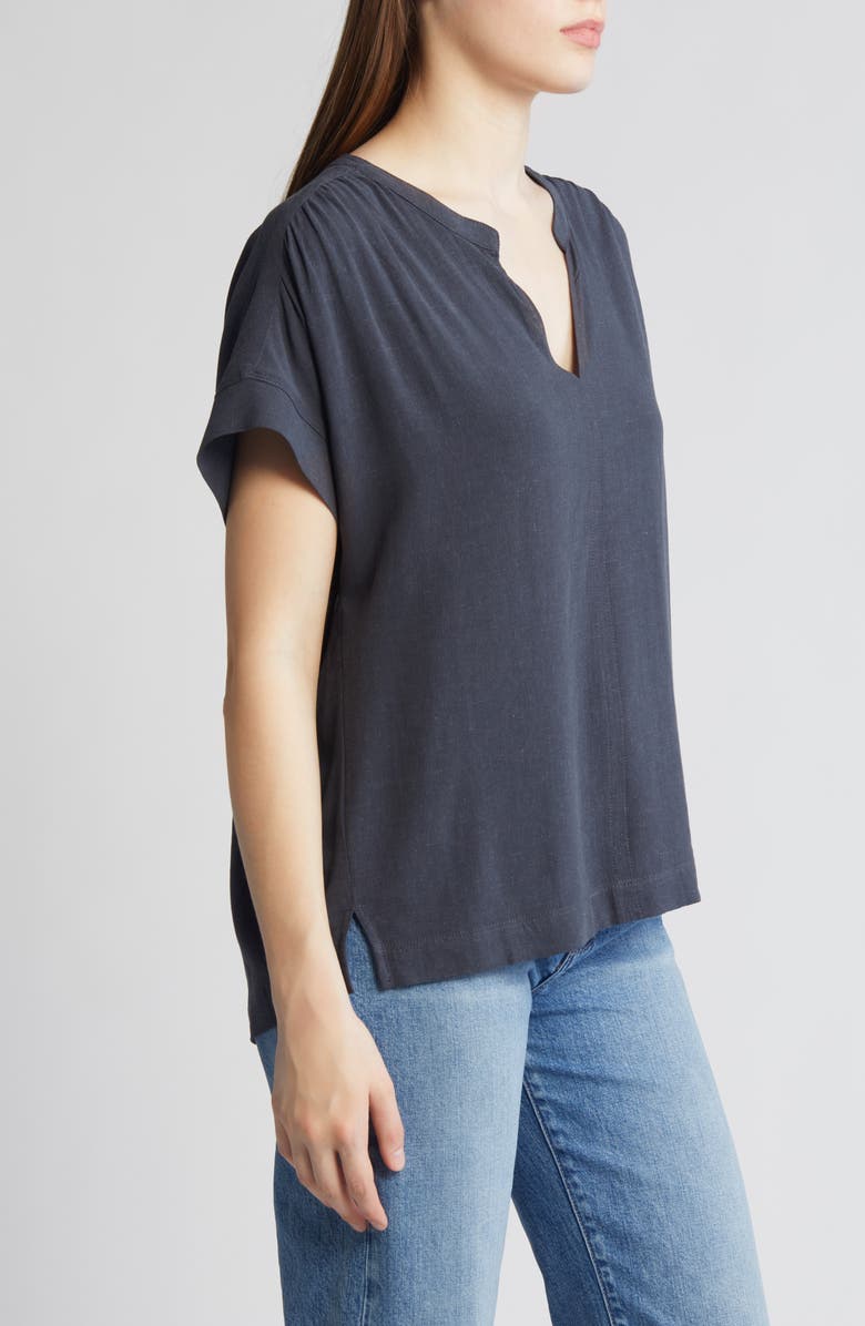 Splendid Wynne Crepe Blouse, Alternate, color, 