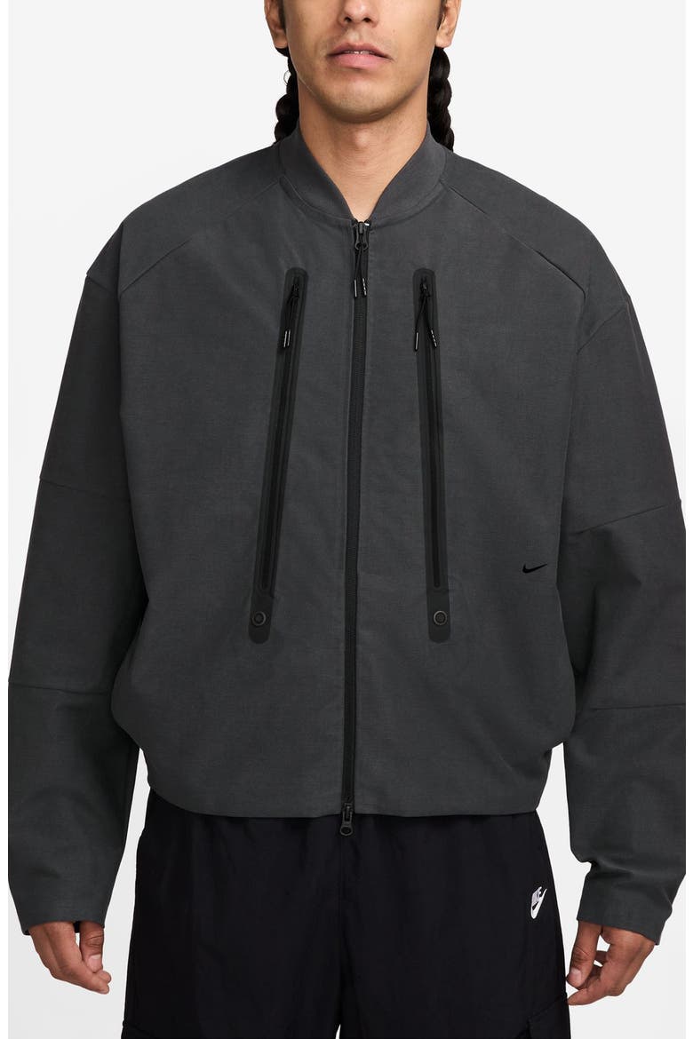 Tech Shori Bomber Jacket, Main, color, 060 ANTHRA/BLACK