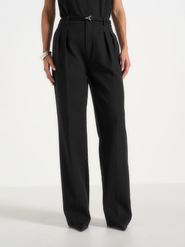 Manière De Voir Julie Tailored Twin Pleat Pants