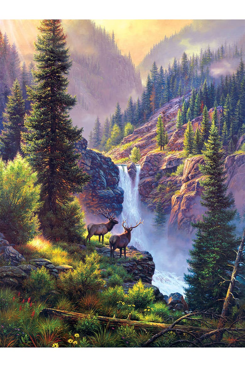 Rivals in the Mist 1000 piece Jigsaw Puzzle for Adults, Alternate, color, Multicolor