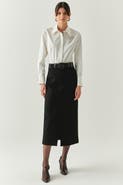 Exquise Arlette Belted Skirt