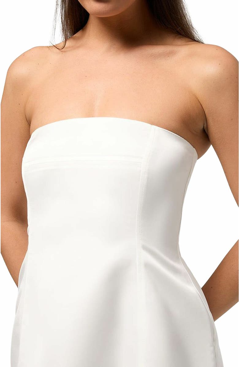 WeWoreWhat Corset Sheer Maxi Dress, Alternate, color, 