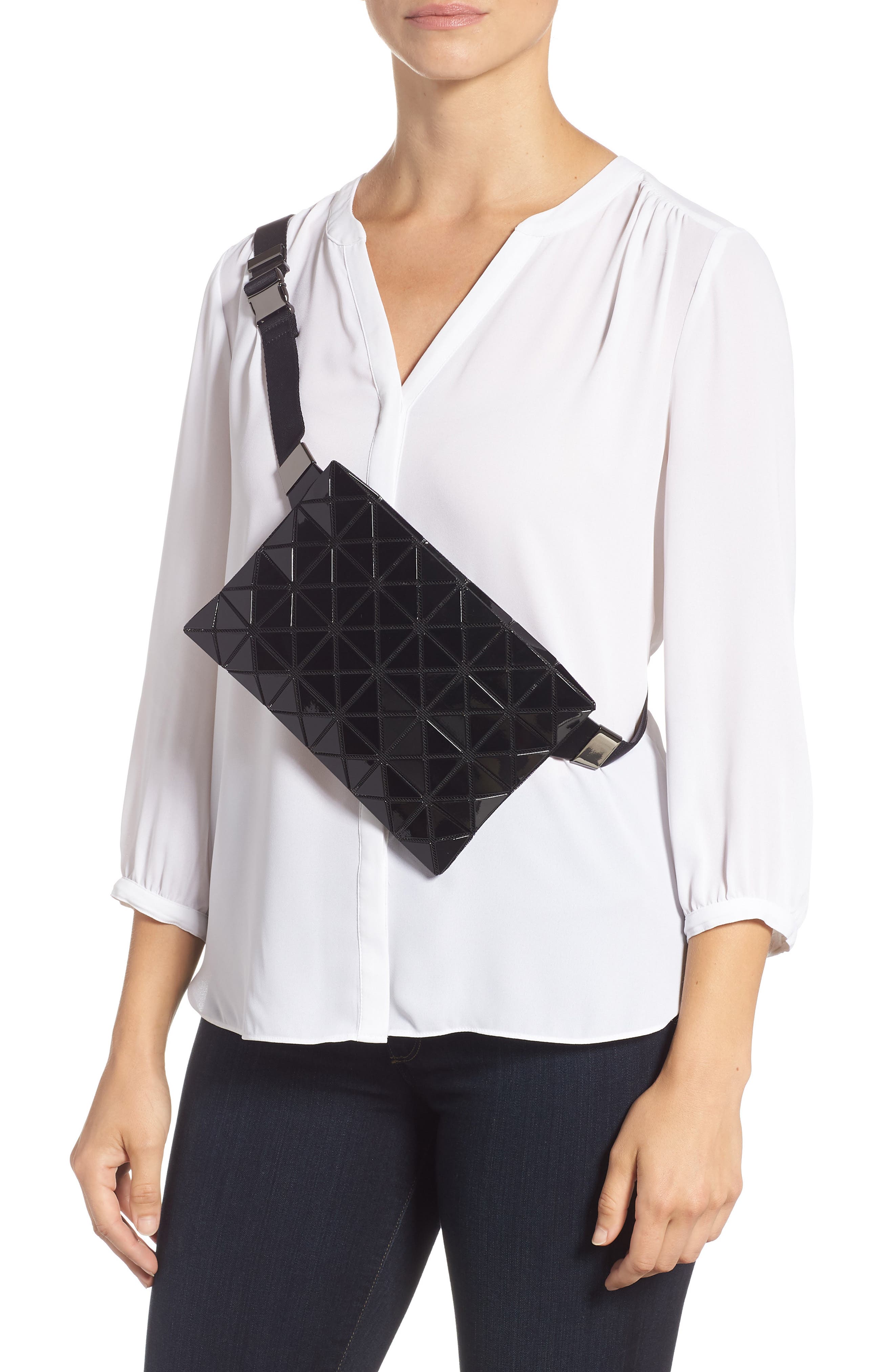 Bao Bao Issey Miyake Prism Belt Bag, Alternate, color, 