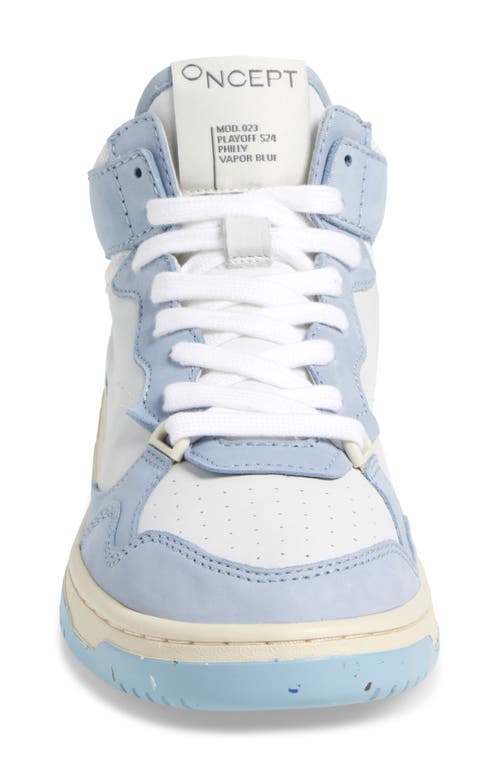 Oncept Philly High Top Sneaker In Vapor Blue