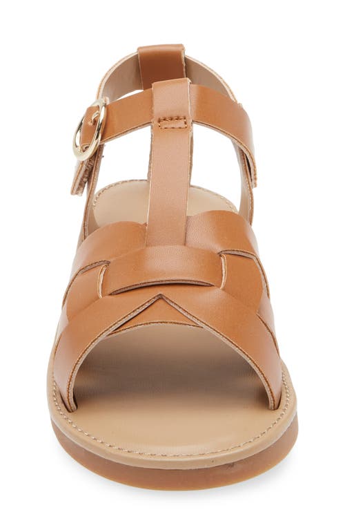 Nordstrom Kids' Krystinna Ankle Strap Sandal In Tan