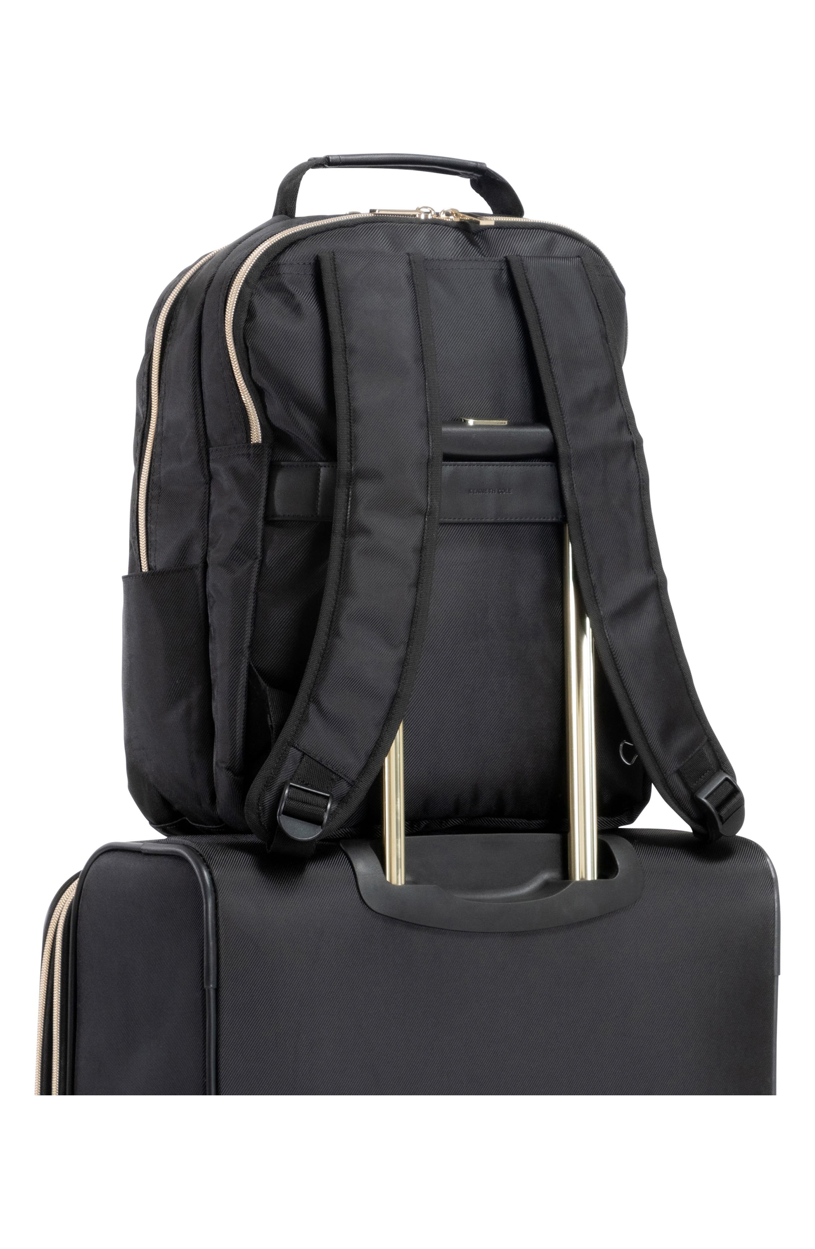 Kenneth Cole Reaction Chelsea Carry-On and Backpack Bundle Set, Alternate, color, Black