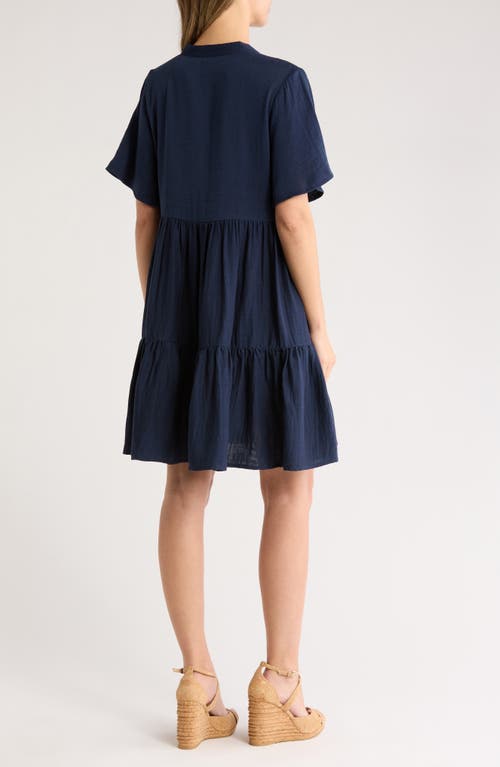 CASLON CASLON® EASY TIERED MINIDRESS