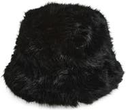 Tasha Extra Fluffy Faux Fur Bucket Hat