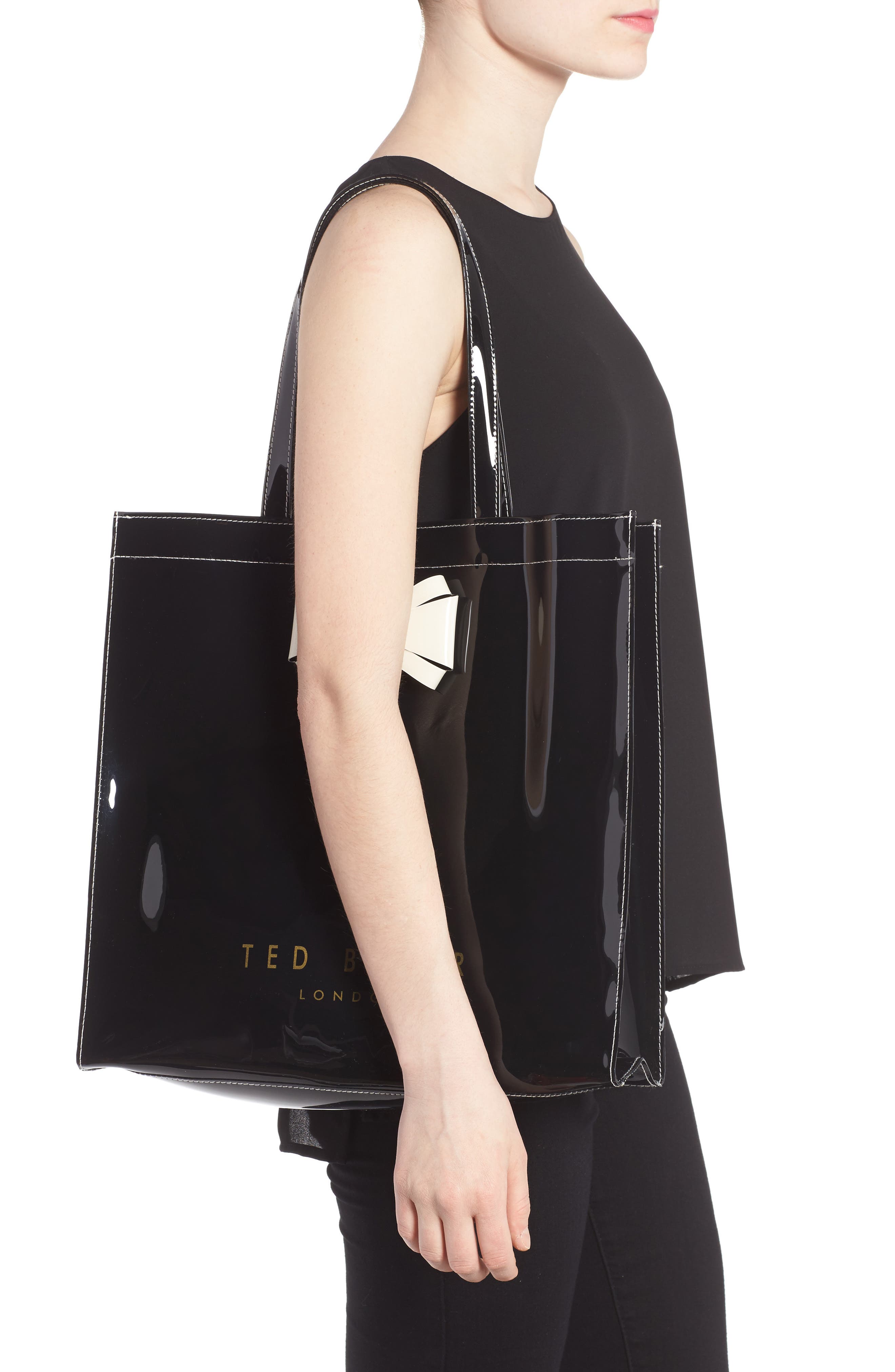 Ted Baker London Large Icon - Bow Tote, Alternate, color, 