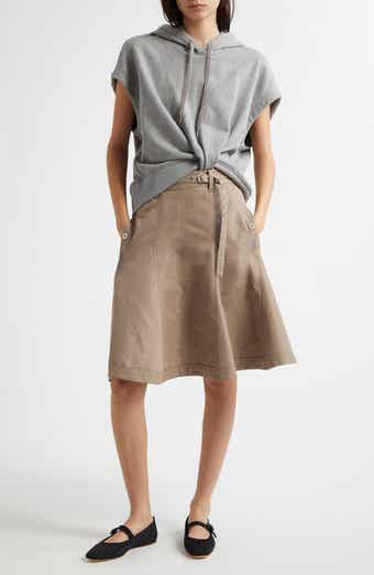 3.1 Phillip Lim Mixed Media Hoodie Dress