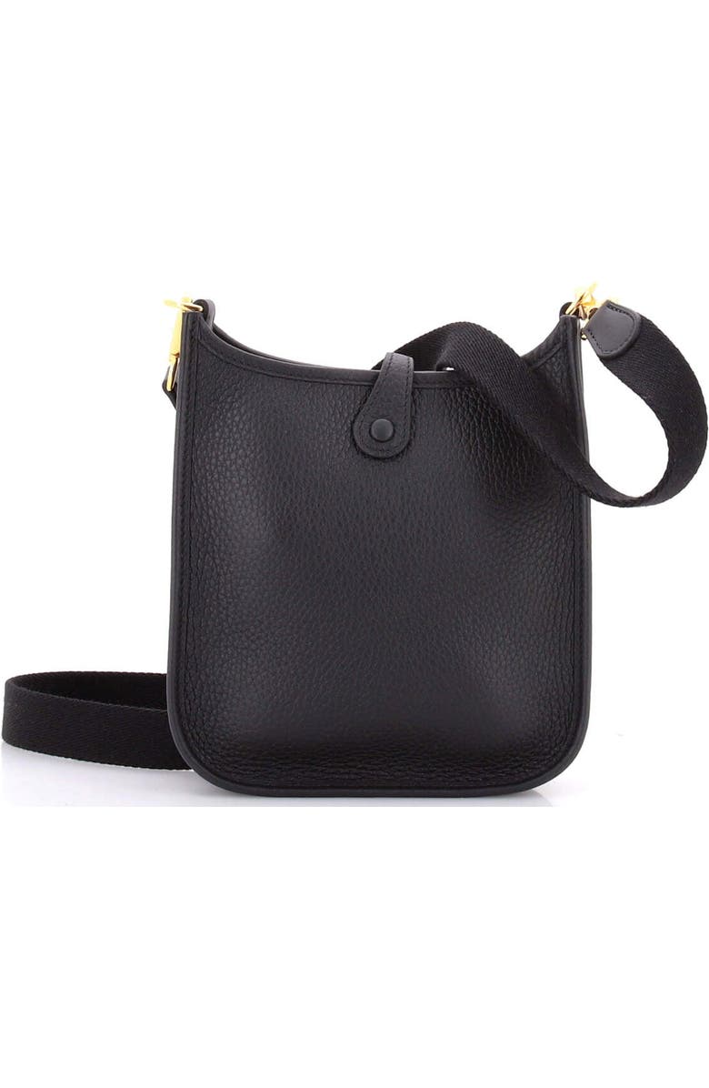 Pre-Owned Hermes Evelyne Bag Gen III Clemence TPM, Alternate, color, Noir