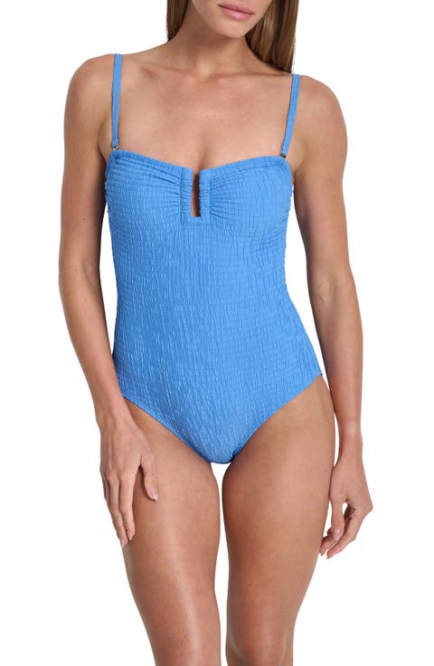 U-Wire Bandeau One-Piece Swimsuit