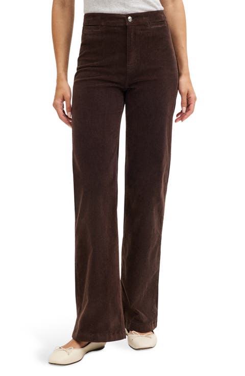 The Wide Leg Corduroy Pants