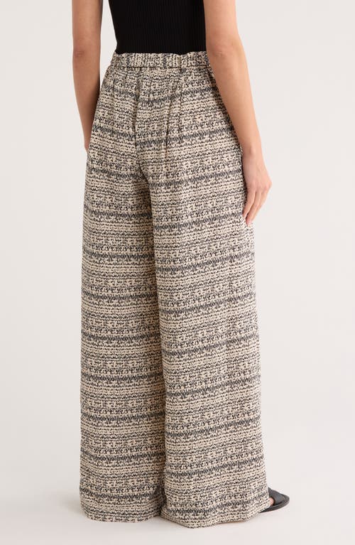Bobeau Lyra Crepe Wide Leg Pants In Gold