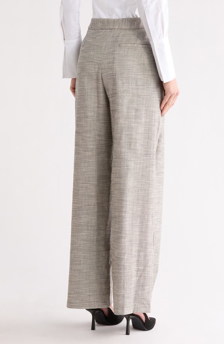 TWP Greenwich Avenue Pleated Pants, Alternate, color, Light Heather Grey