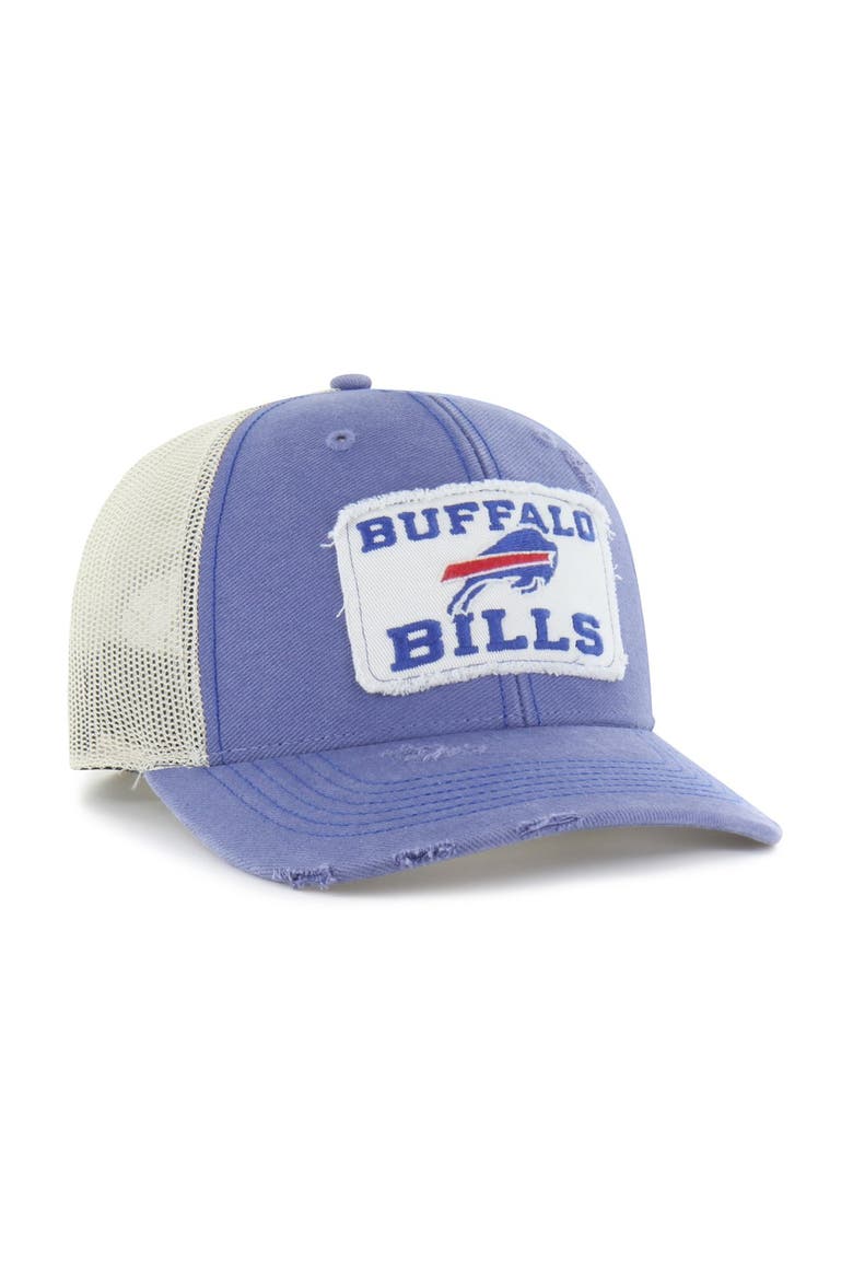 Men's '47 Blue Buffalo Bills Egremont Well-Worn Adjustable Trucker Hat, Alternate, color, Blue