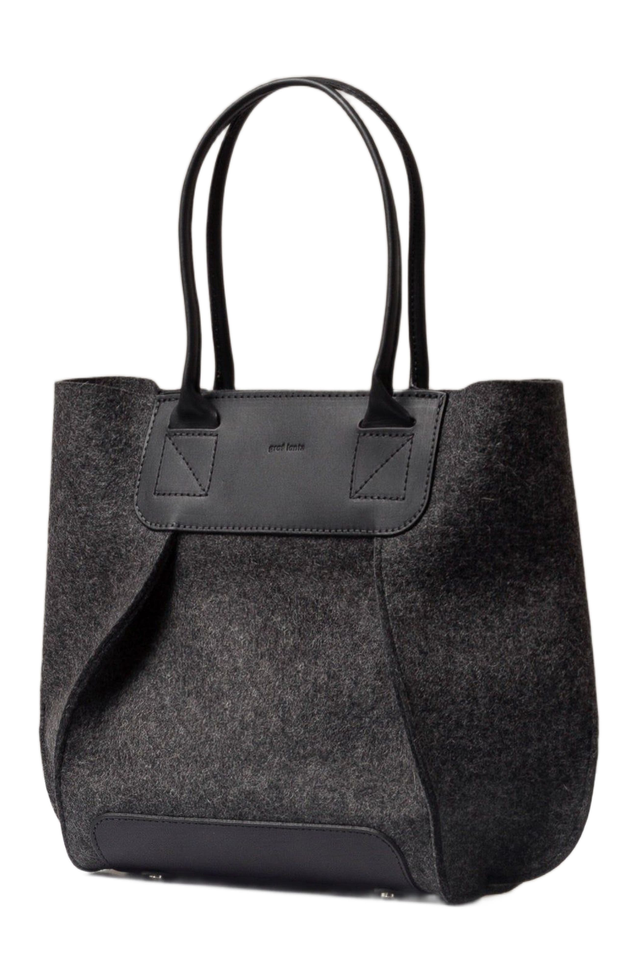 Graf Lantz Frankie Merino Wool Midi, Main, color, Charcoal Black