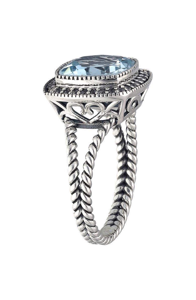 YS GEMS Blue Topaz Ring, Alternate, color, Blue