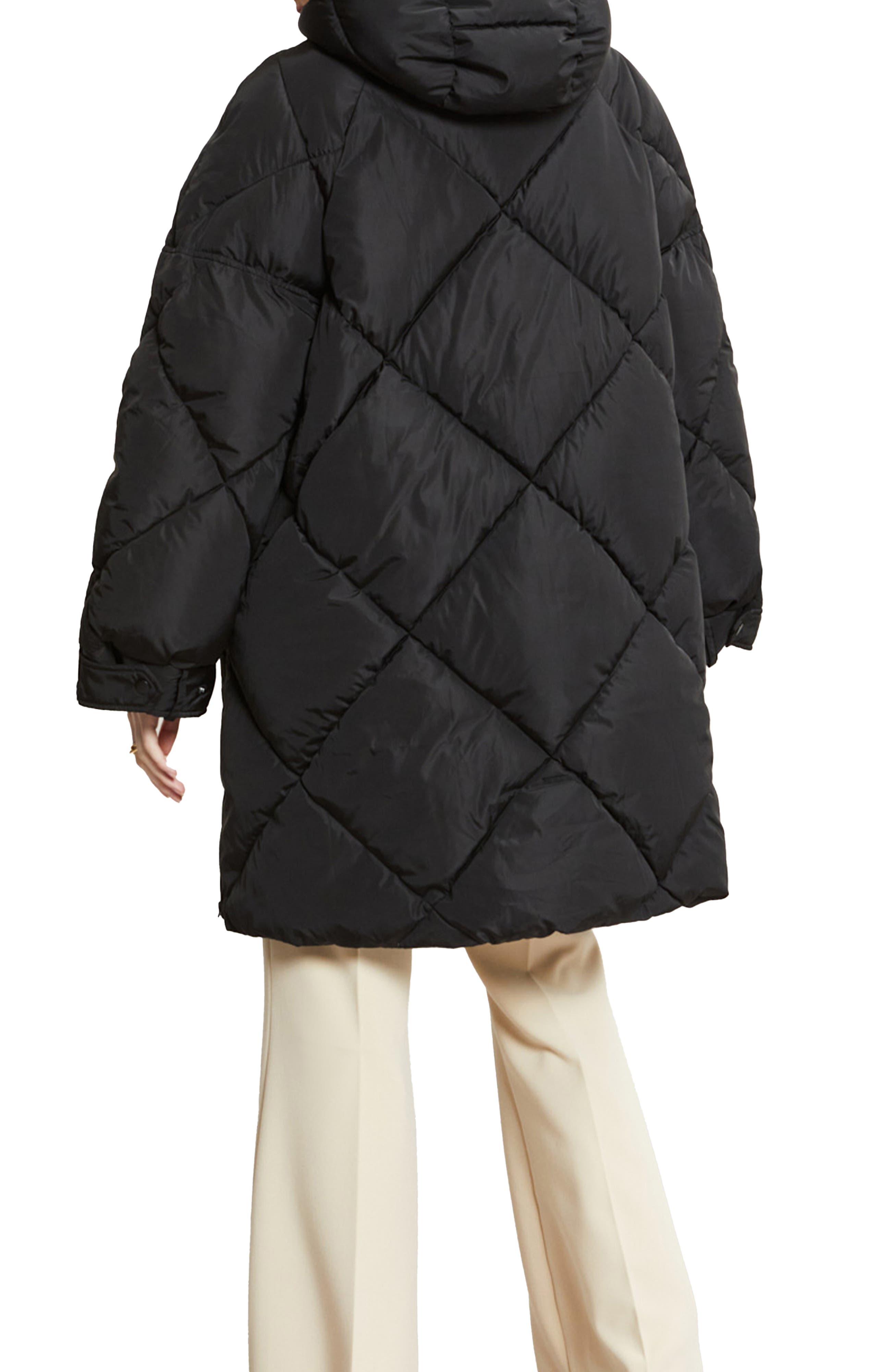 Midi Quilted Puffer Jacket - image 2