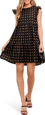 FLYING TOMATO Babydoll Minidress