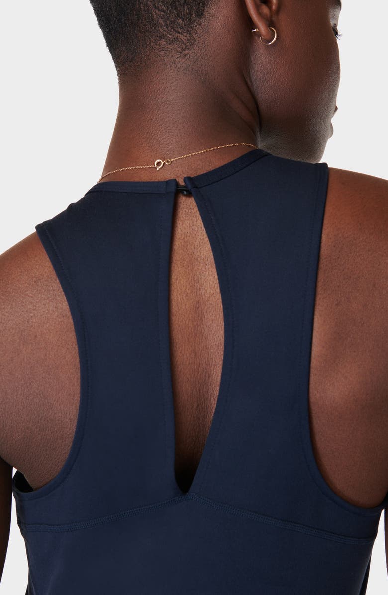 Sweaty Betty Gaia Yoga Jumpsuit, Alternate, color, Navy Blue