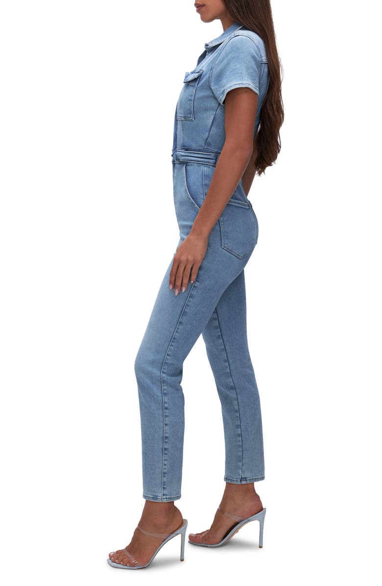 Good American Fit for Success Jumpsuit, Alternate, color, Blue274