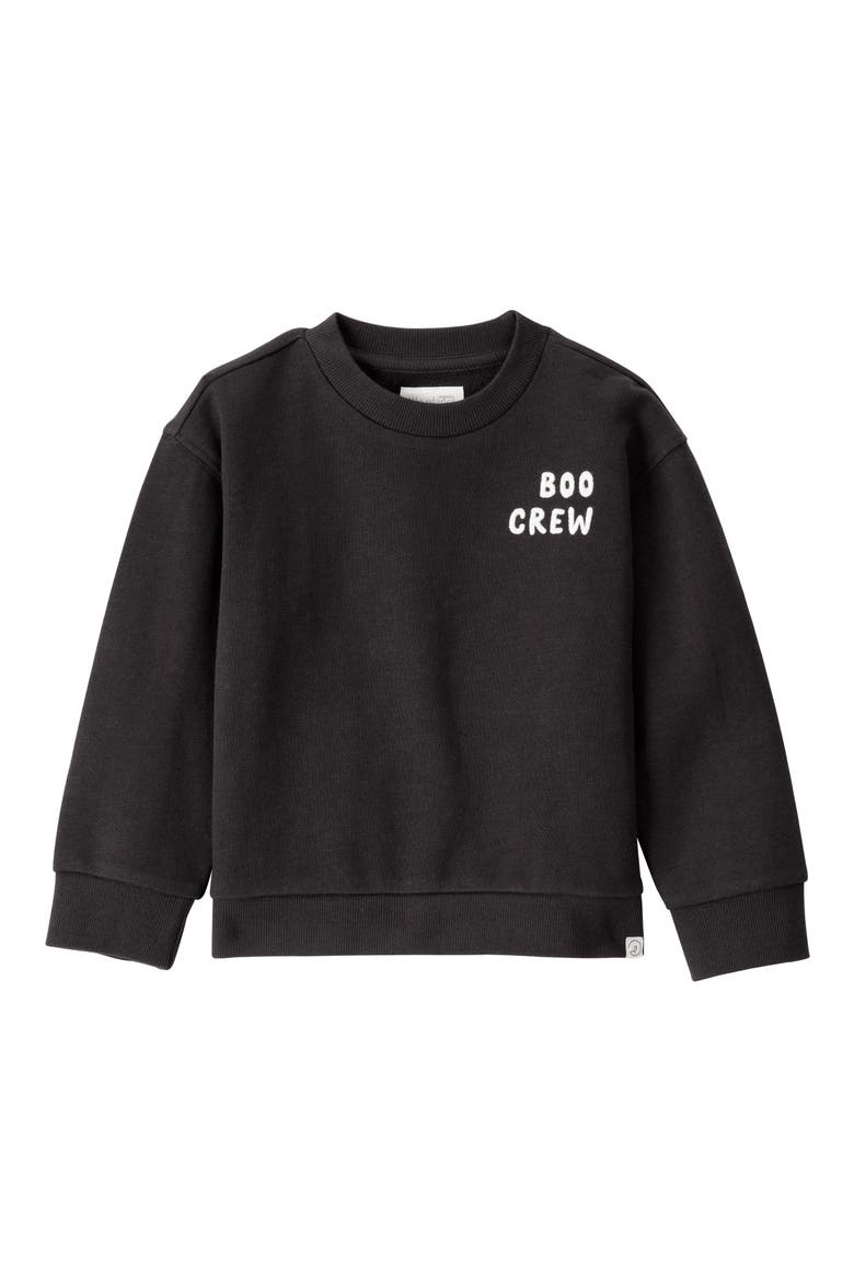 Kids' Boo Crew Graphic Sweatshirt, Main, color, LITTLE PLANET BOO CREW