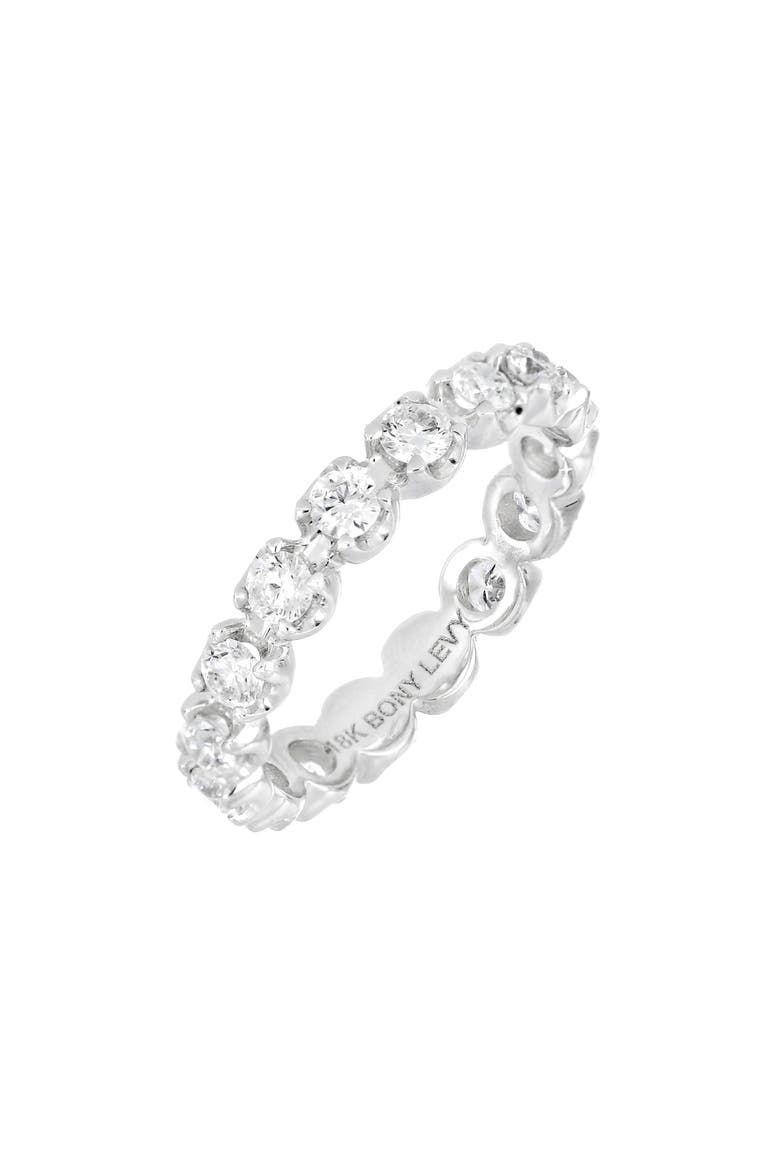Audrey Diamond Eternity Ring (Nordstrom Exclusive), Main, color, WHITE GOLD/ DIAMOND