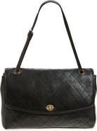 MANGO Charlie Quilted Faux Leather Shoulder Bag