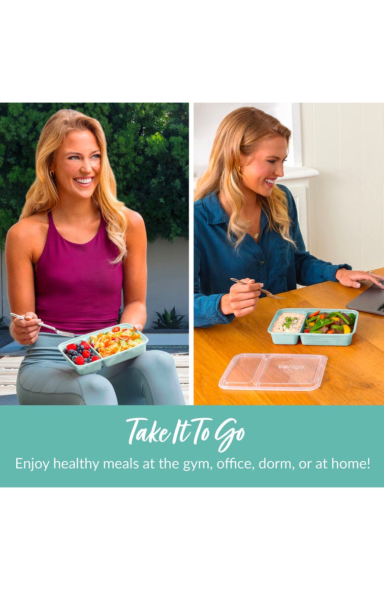 BENTGO 20-Piece Meal Prep Set, Alternate, color, Sky