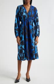 Stine Goya Veroma Long Sleeve A-Line Dress
