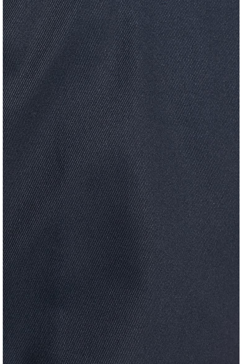 Flat Front Classic Fit Cotton Dress Pants, Alternate, color, NAVY