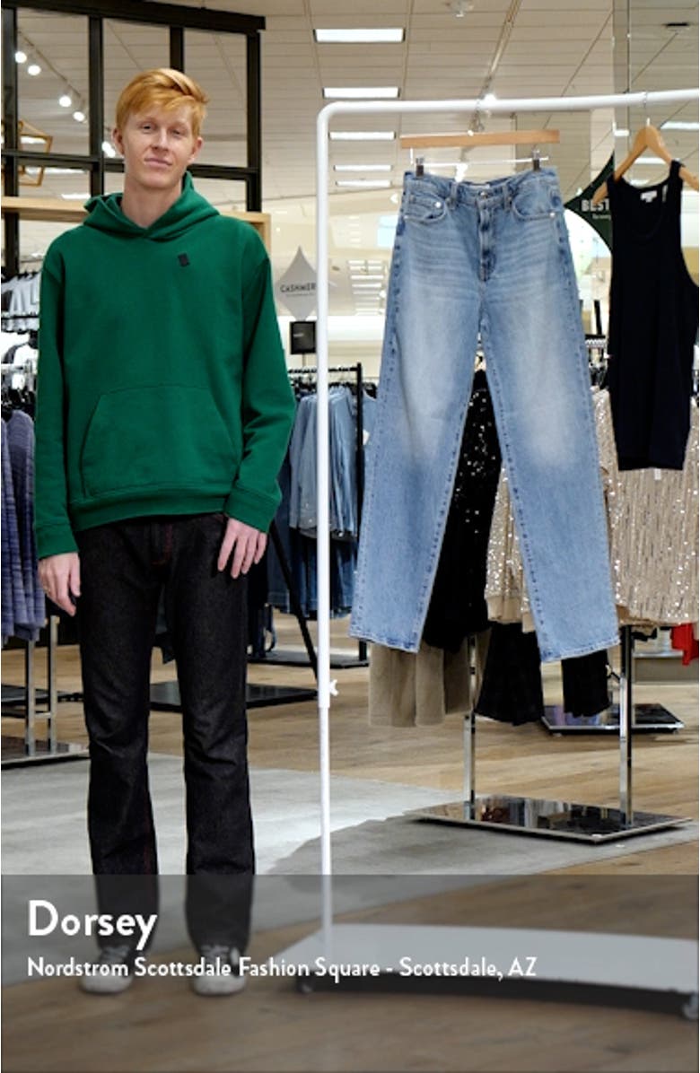 Cassie High Waist Straight Leg Jeans, sales video thumbnail