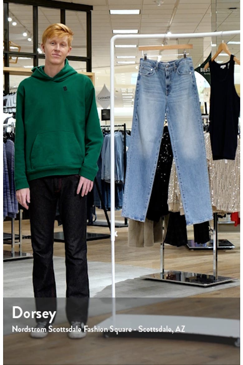 Cassie High Waist Straight Leg Jeans video