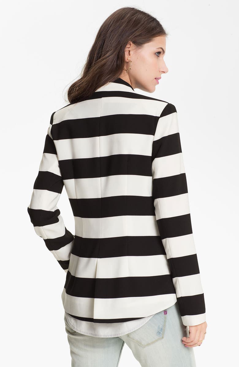 BCNU B.C.N.U. Stripe Double Breasted Blazer, Alternate, color,
