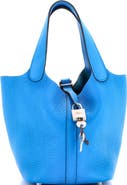 Pre-Owned Hermes Picotin Lock Bag Clemence PM